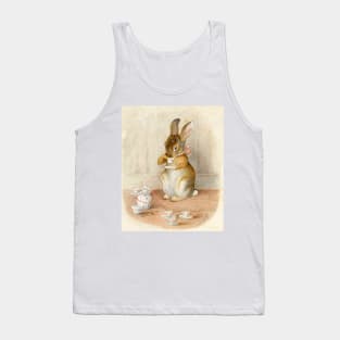 Rabbit Tea Party - Beatrix Potter Tank Top